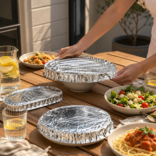Livioram Stretch Food Covers A Smarter Way to Keep Food Fresh, Warm & Covered