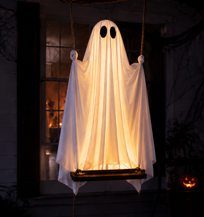 🎁5FT Swinging LED Halloween Ghost
