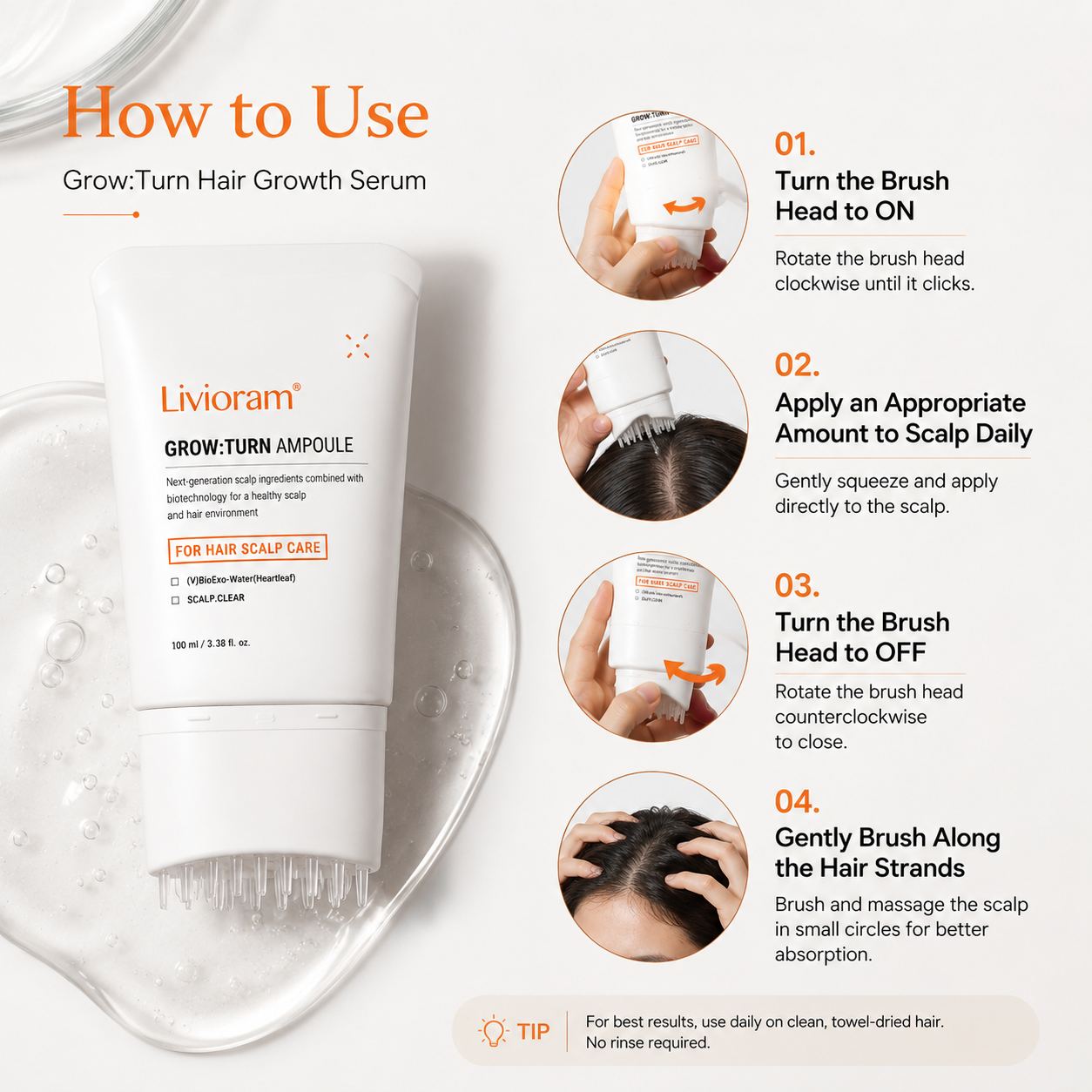 Livioram® Growturn Scalp Serum